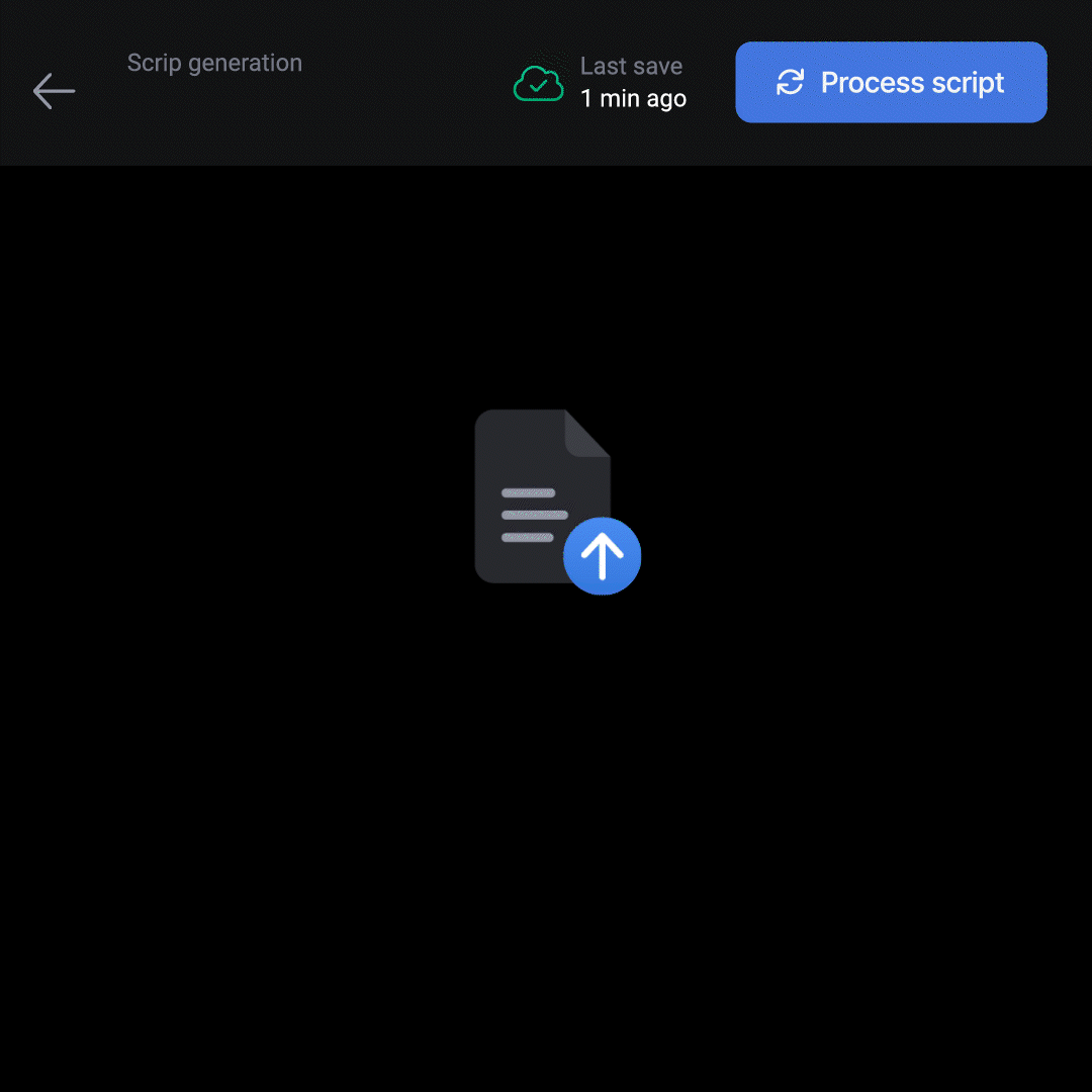 Gif of how the automated shooting guide looks while recording an expert performing a task.