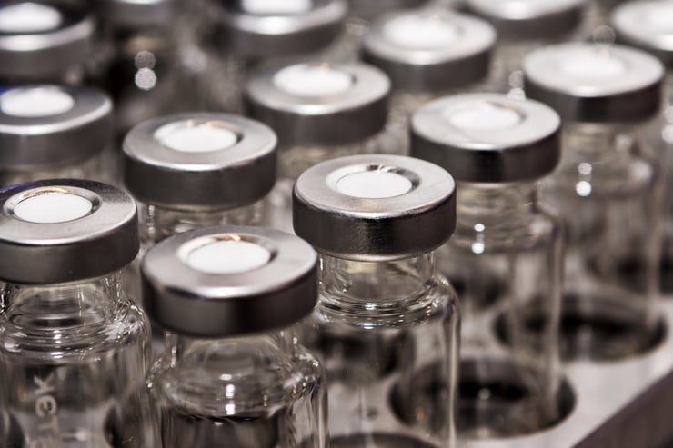Image of empty vials