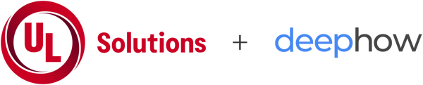 UL Solutions and DeepHow logos